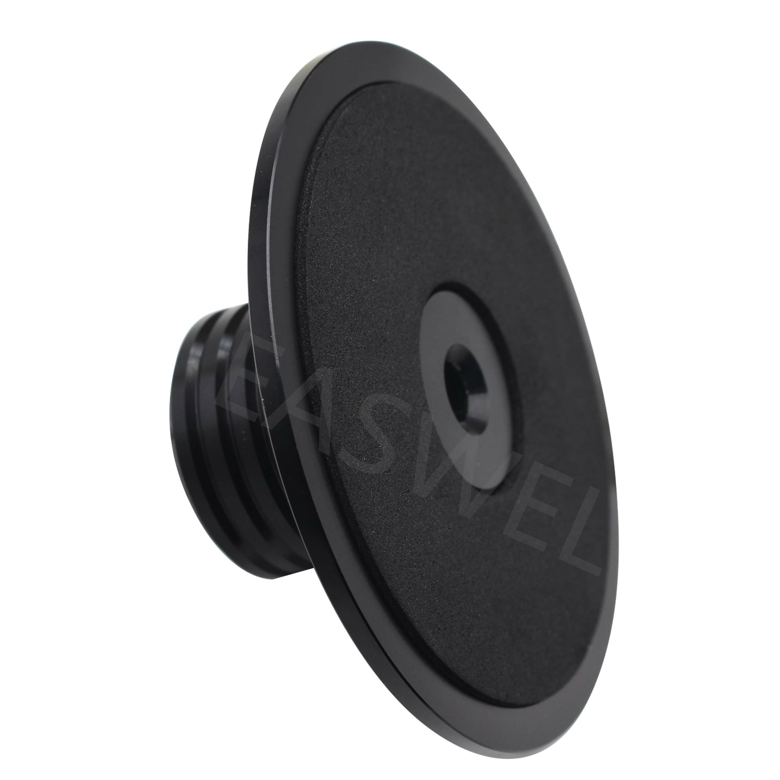 Black Aluminum Record Weight Clamp LP Vinyl Turntables Metal Disc Stabilizer