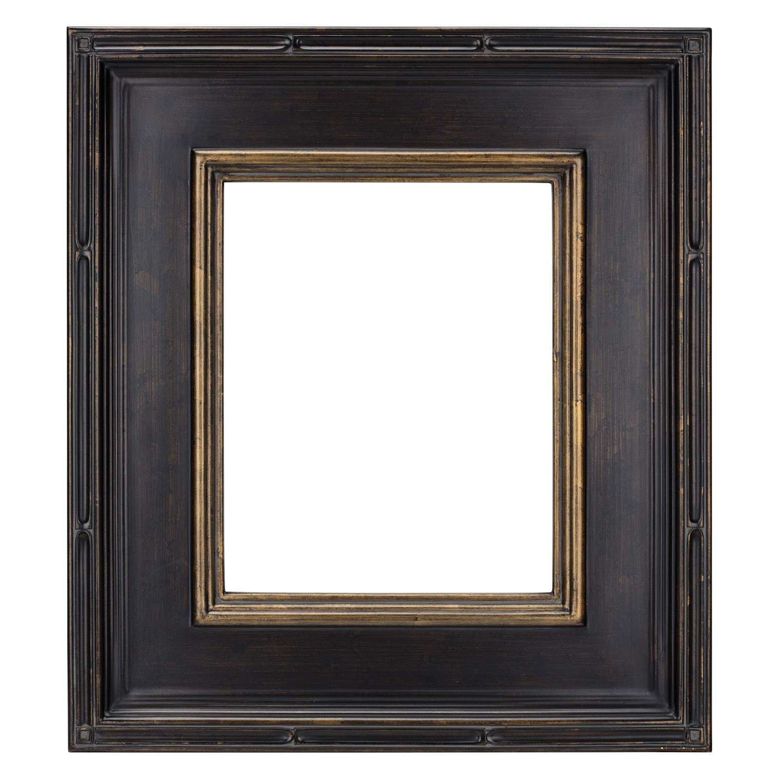 Creative Mark Museum Plein Aire Ornate Picture 9×12, Antique Black W/ Gold