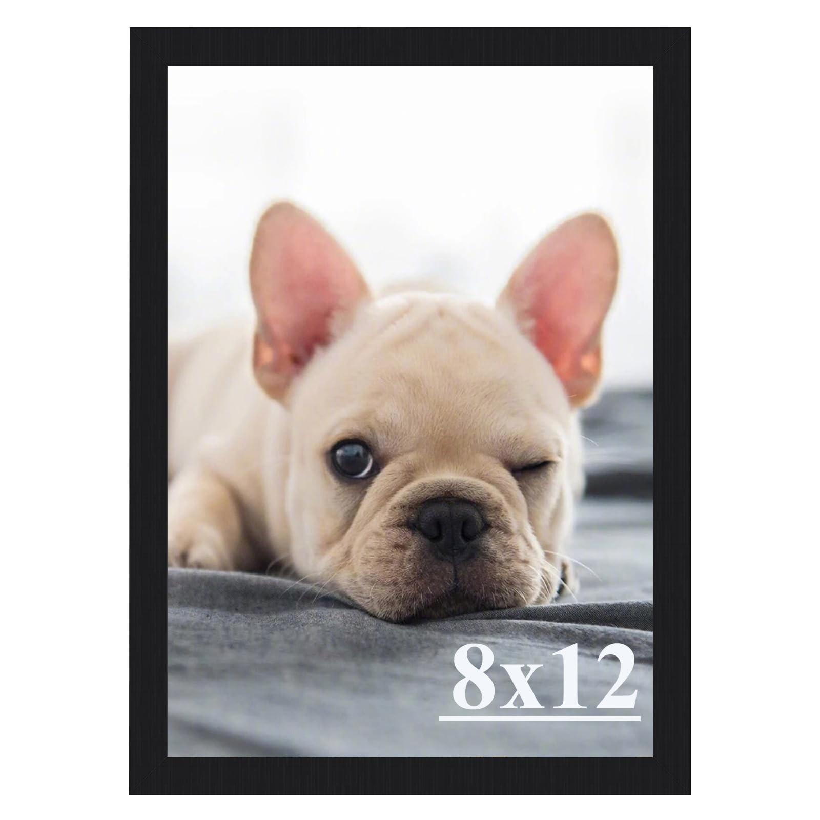 RUN HELIX 8×12 Picture Frames,Simple Designed Photo 8×12-1pack, Black