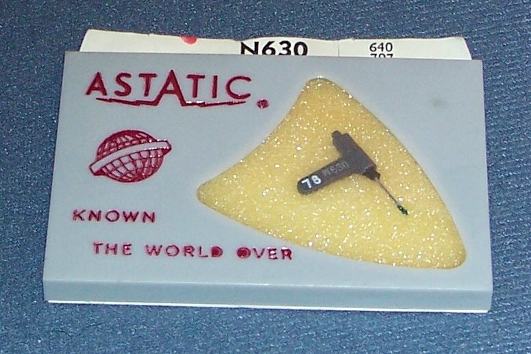 Astatic N630 PHONOGRAPH STYLUS NEEDLE for SINGER JTS-3 PU-1300 484001 484005