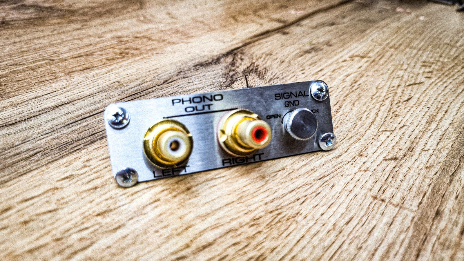 Signal panel RCA for turntable HIGH QUALITY