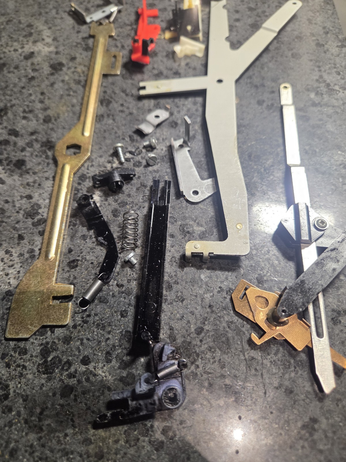 DUAL 505-2 assorted parts