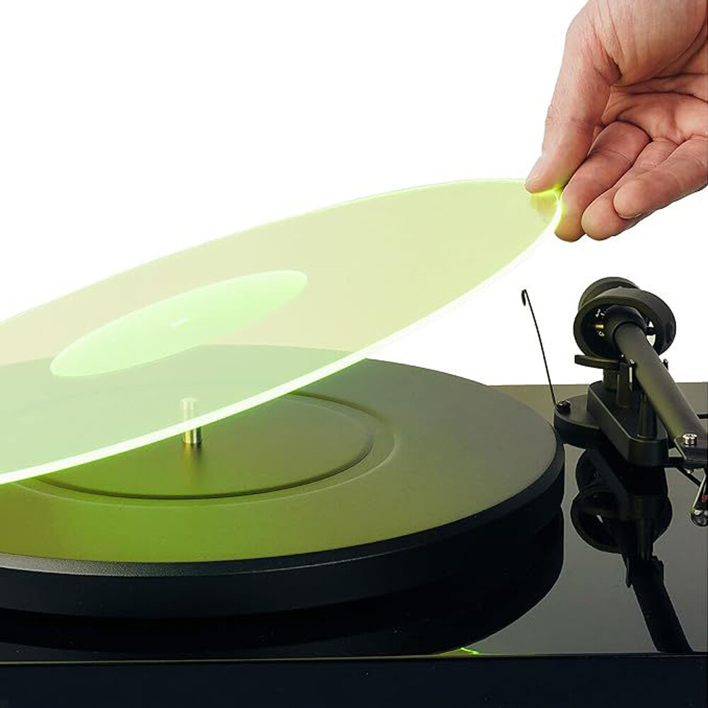 Acrylic Slipmat For Phonograph Turntable Vinyl 3MM LP Record Pad For Disc Player