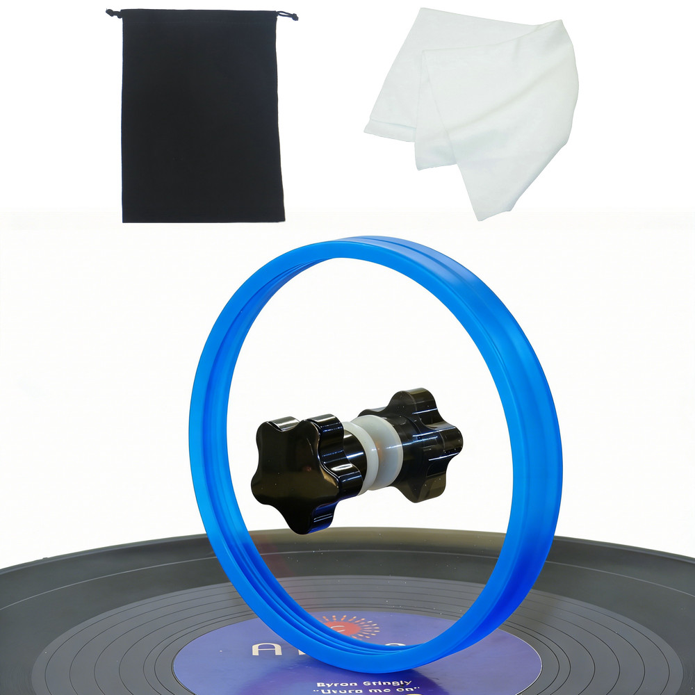 LP Vinyl Record Cleaning Clamp Label Protector Waterproof Label Saver 4 Colours