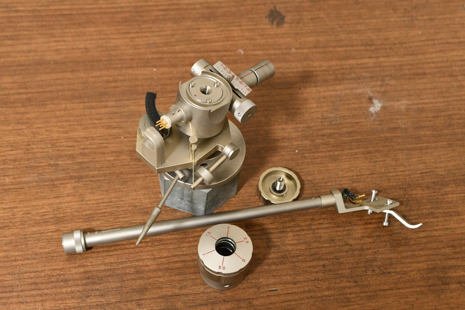 Audio craft AC-3000 Silver Limited one pivot oil damp tonearm * VG+