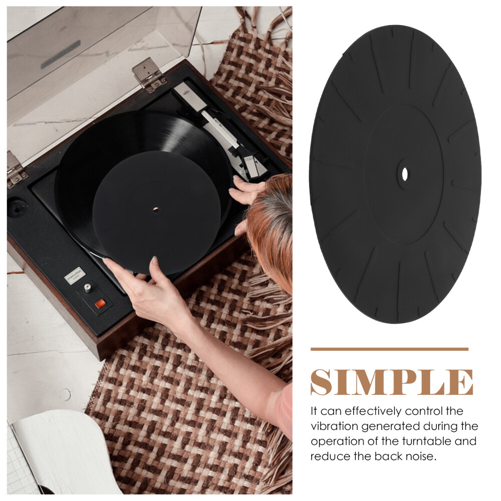 Vinyl Recorder Protective Mat Turntable Slipmat Anti Static Record Player