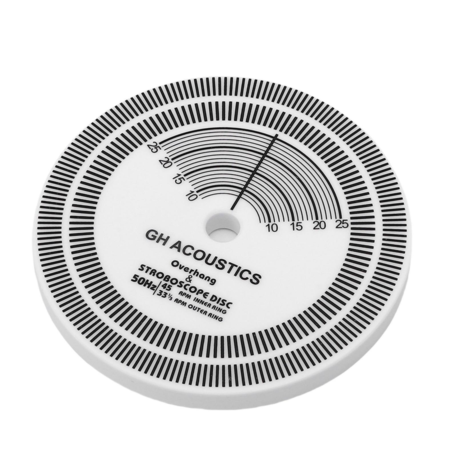 HiFi Turntable Strobe Disc Mat PVC Rotational Speed Detection Turntables Ca NYRN
