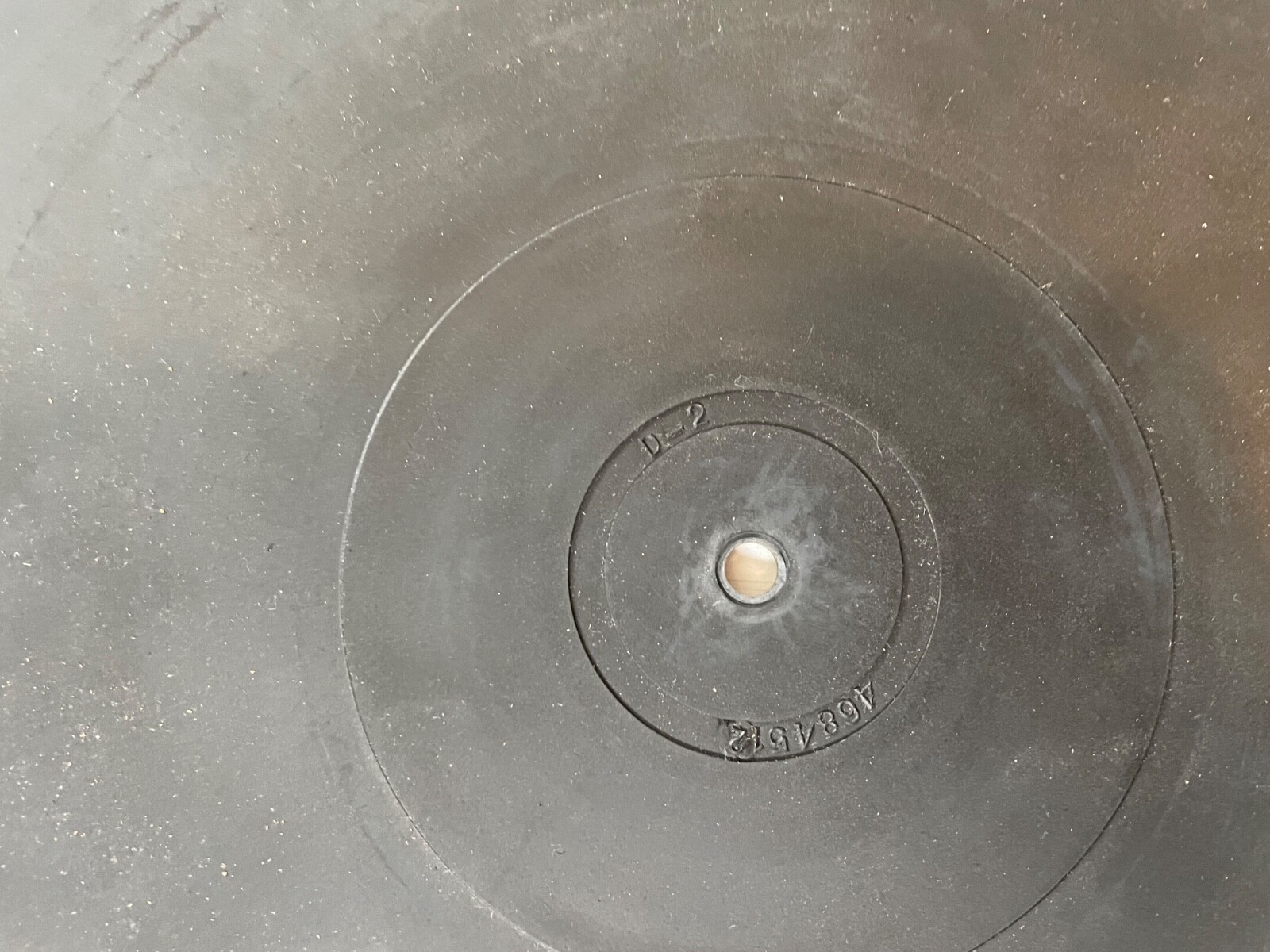 Realistic RD 8100 PLATTER MAT ONLY Vintage Record Player Turntable Parts PS-48