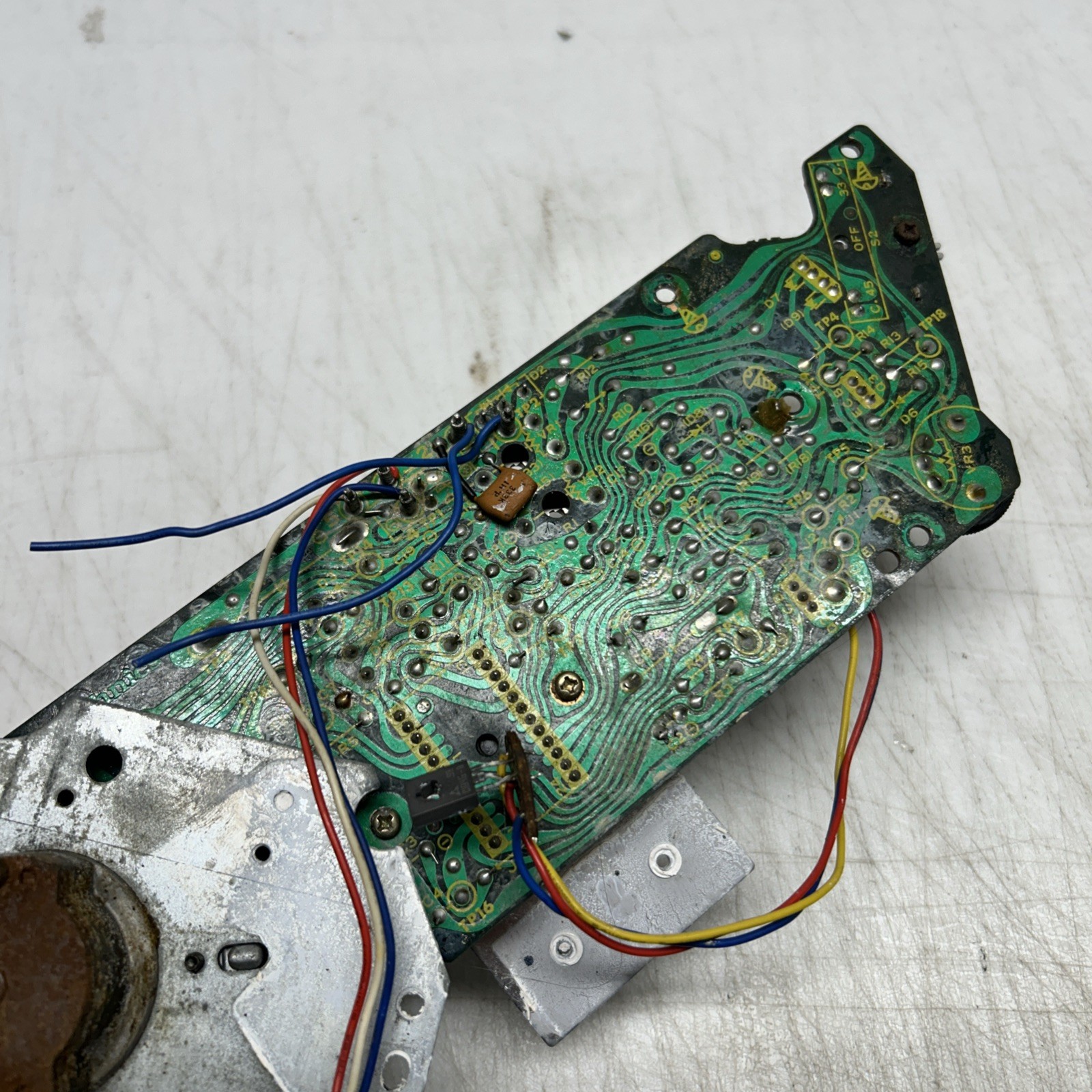 TECHNICS SL-D3 DRIVE MOTOR Main board