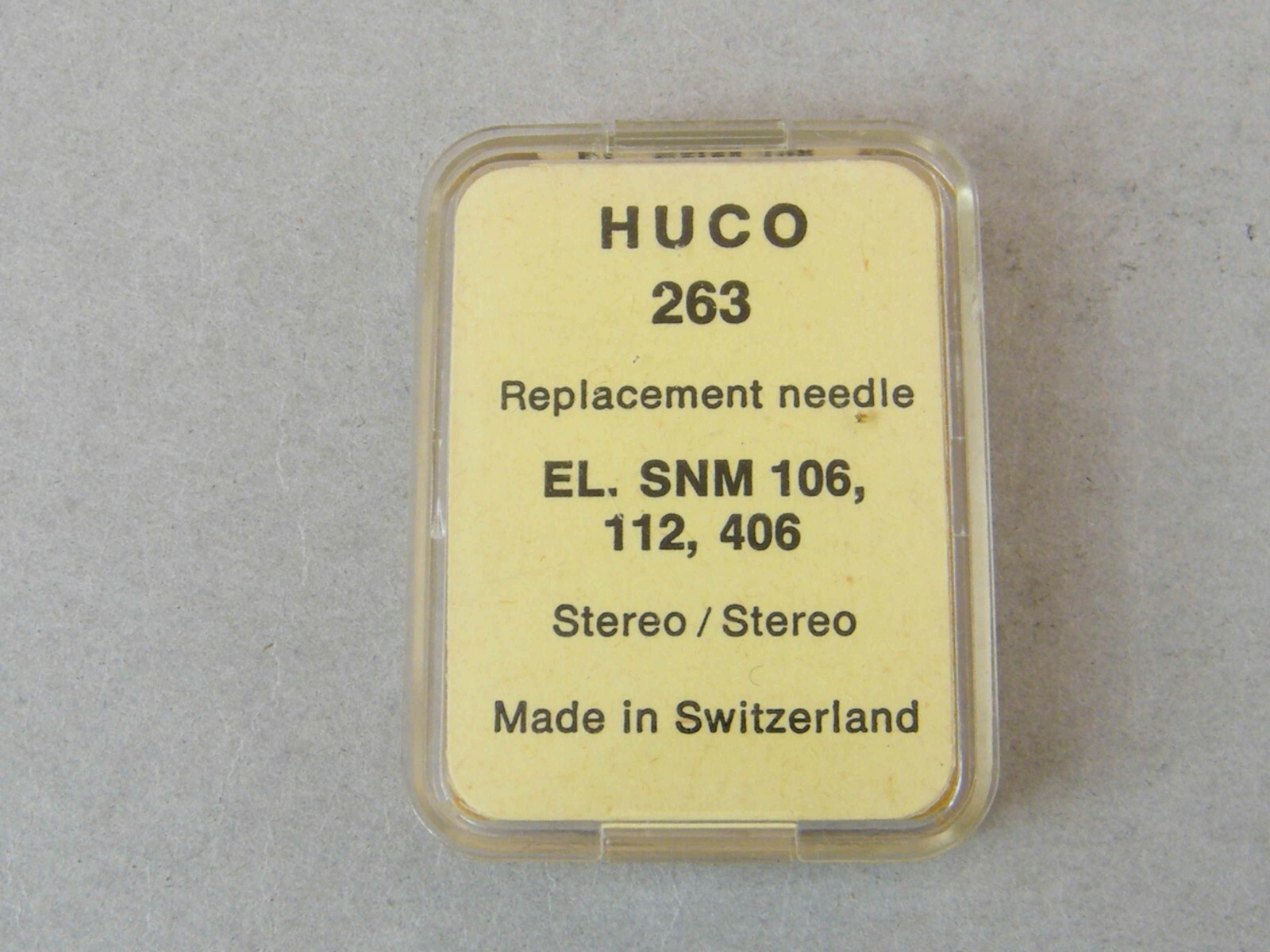 PUNTINA GIRADISCHI HUCO 263 PER ENM106 112 406