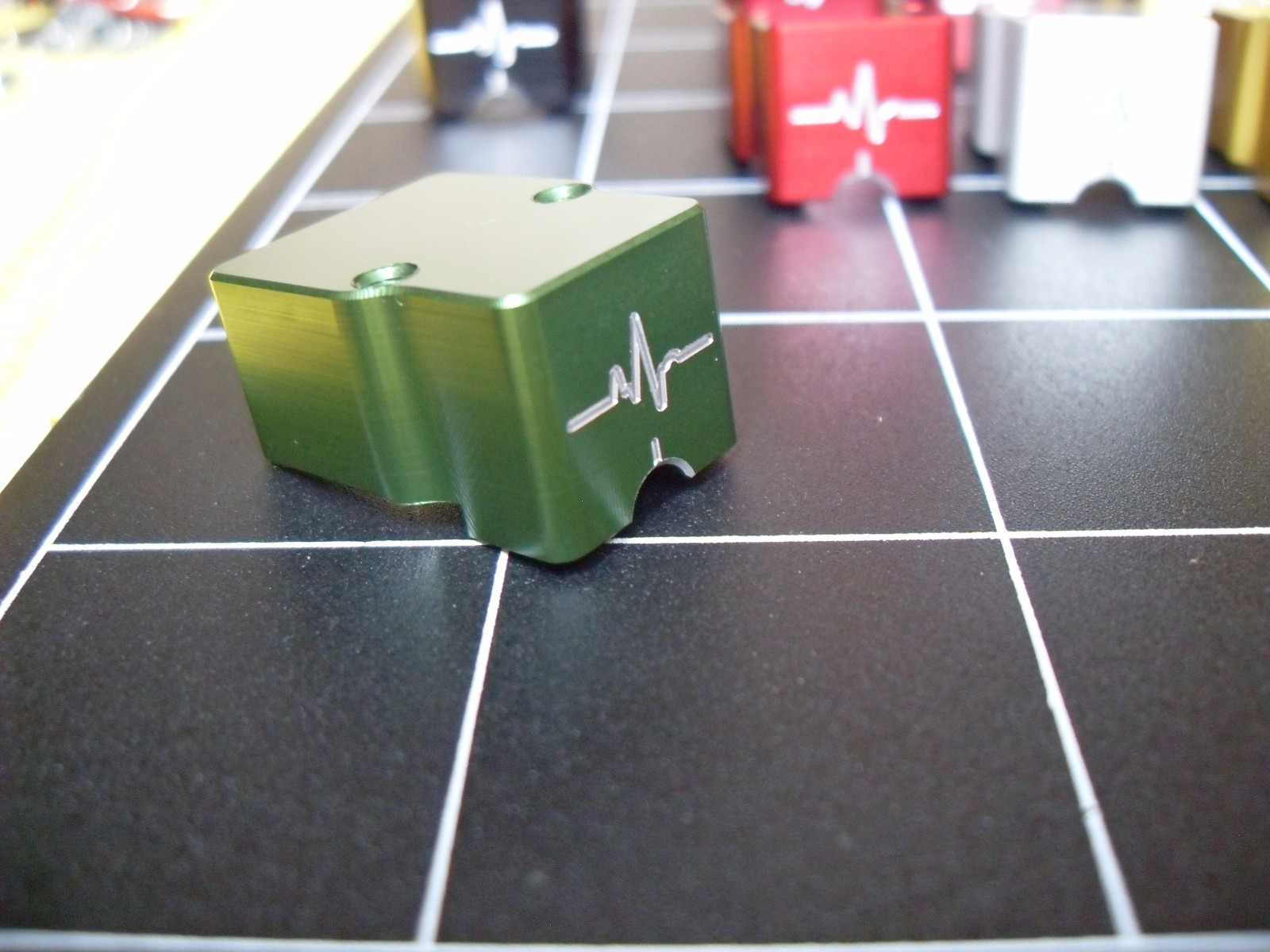 ParadoxPulse Guard phono cartridge body GREEN, Denon DL103, DL103R, T-6