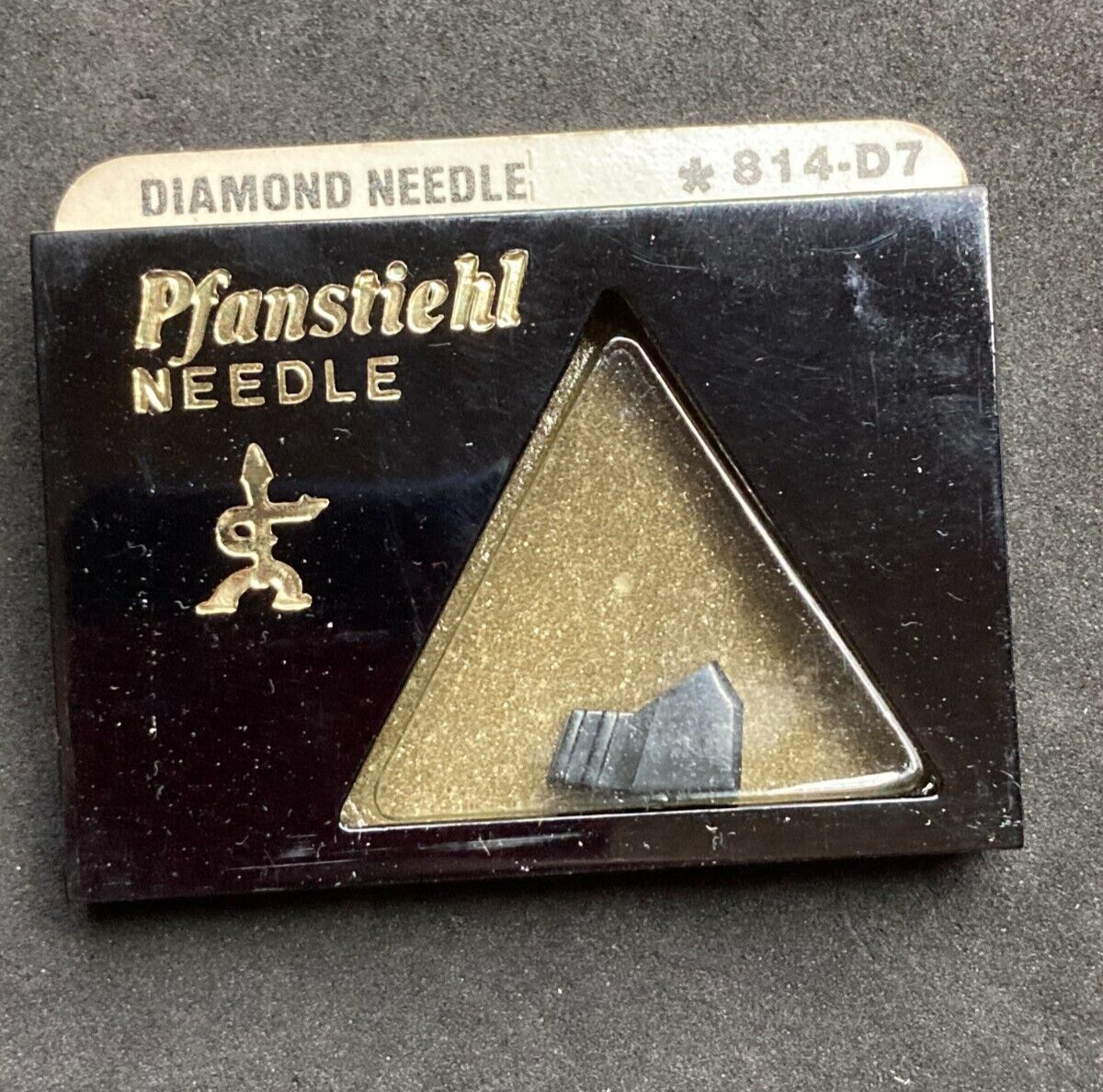 PFANSTIEHL Record Needle Diamond #814-D7, New Old Stock, Unopened