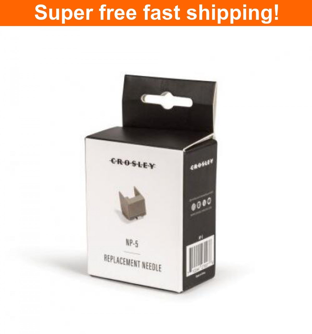 Crosley NP-5 Replacement Needle, White -NEW