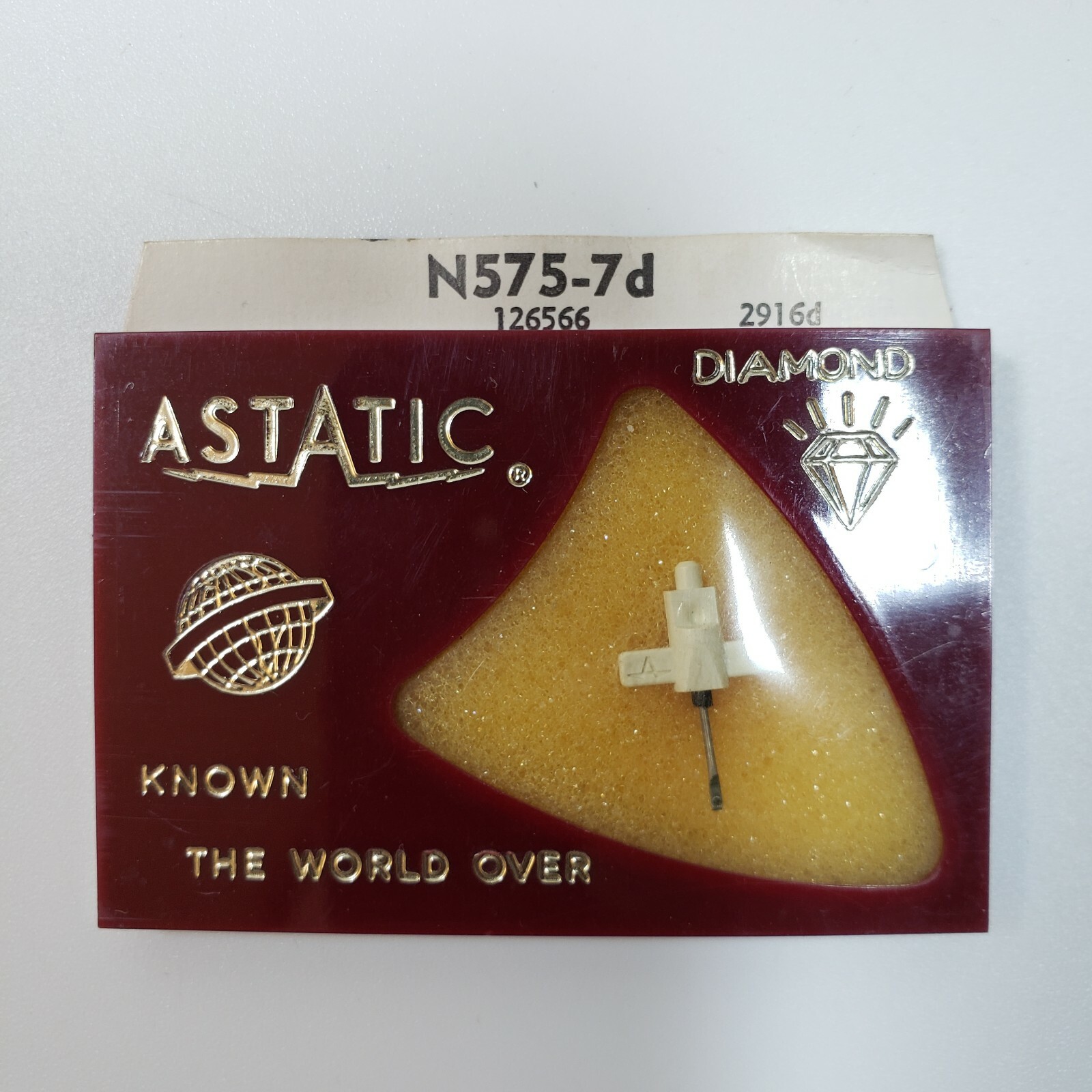 ASTATIC N575-7D Needle Stylus RCA 126566 W-325STD 704D EV-2916D NOS