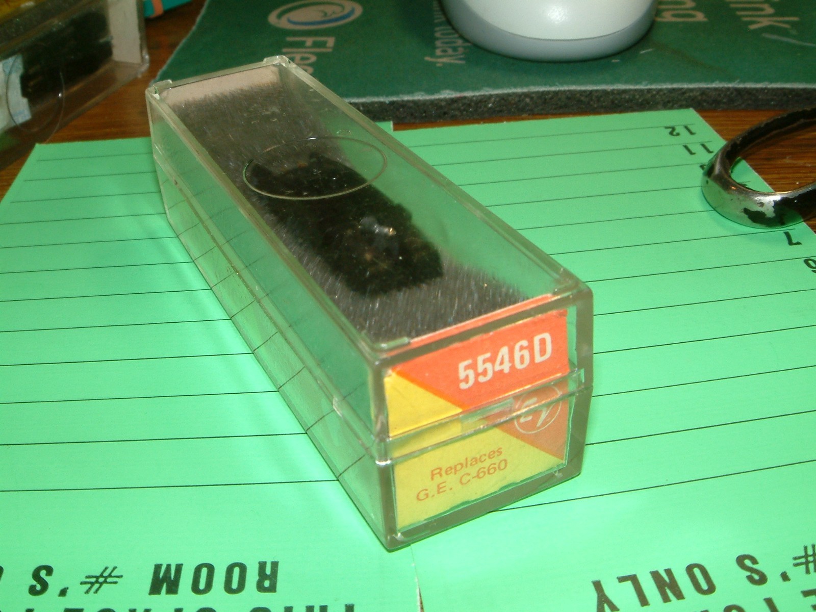 GE C-660 Turntable CARTRIDGE / Needle (EV 5546D) for G E WILDCAT EA80X432 TESTED