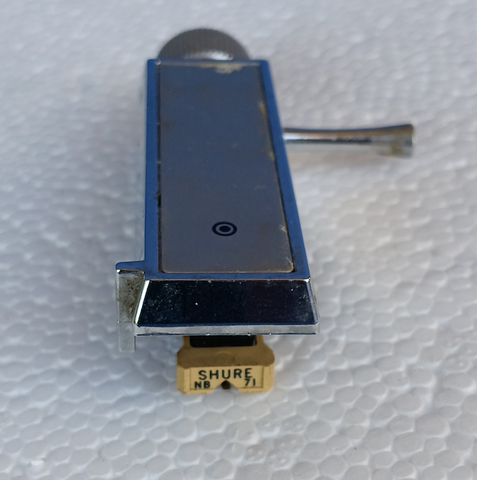SHURE M71 Stereo Cartridge & Stylus Headshell ~ Vintage Turntable Tonearm Parts
