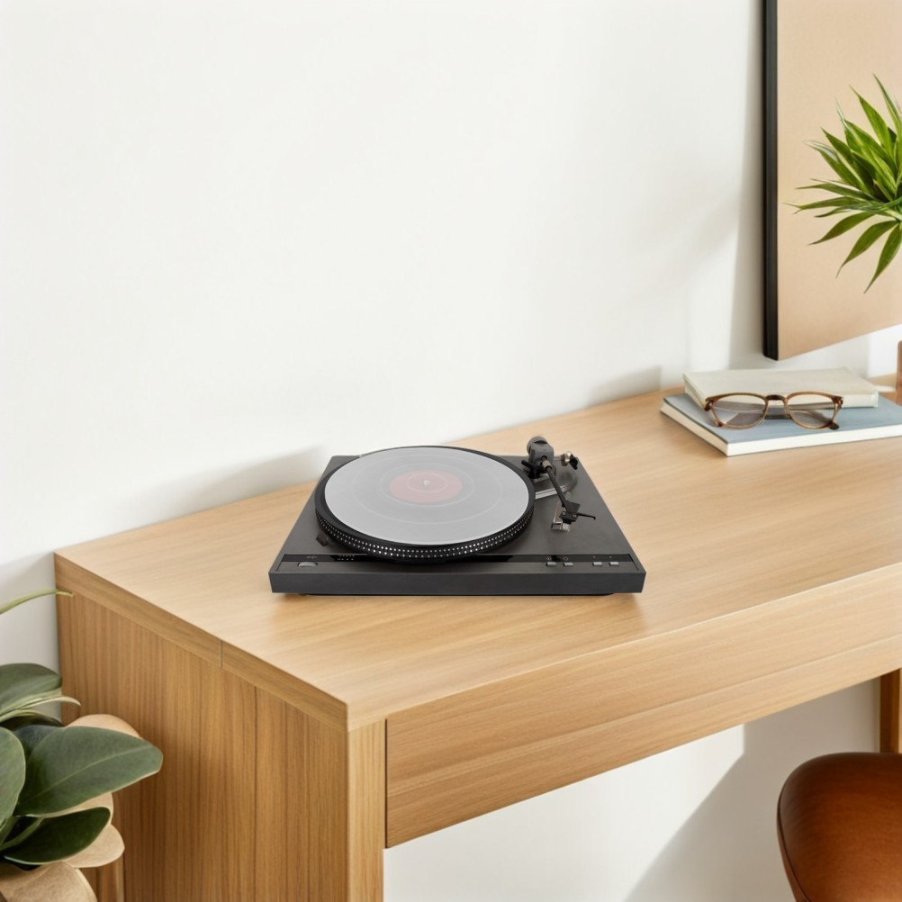 Record Player Silicone Pad Anti‑slip Turntable Mat Slipmat Audio Systems