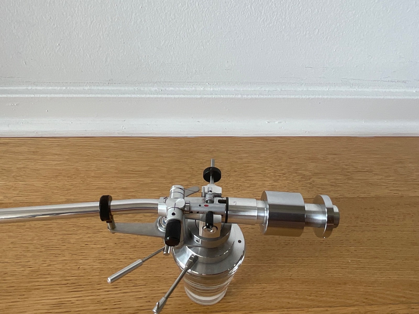 MICRO SEIKI MA-505LS SILVER-WIRE Long Tonearm turntable record player