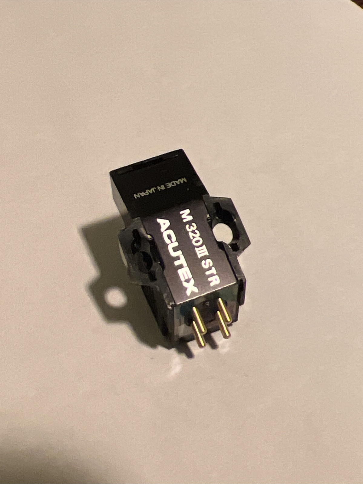 Acutex M320IIISTR M 320 III STR Vintage Phono Cartridge w/ New Stylus