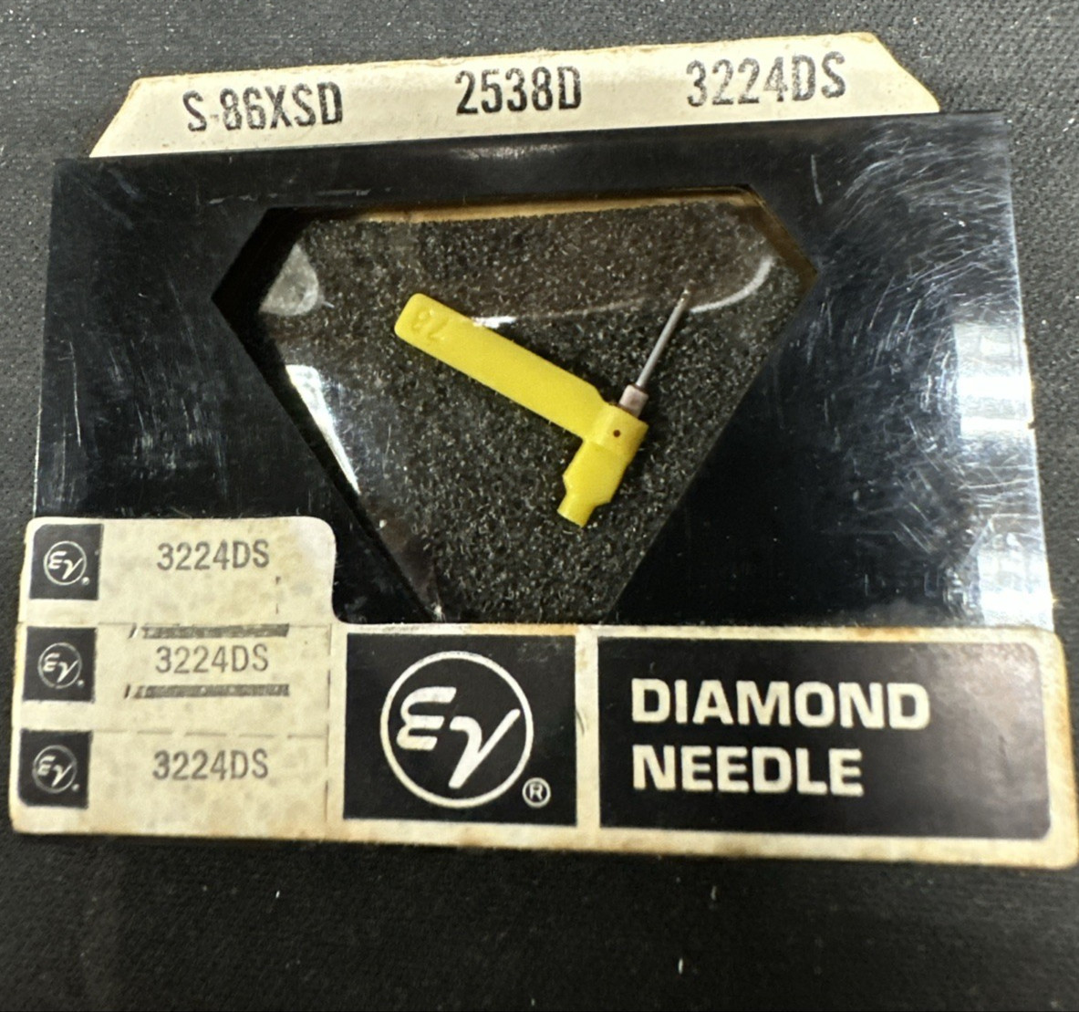 Vintage NOS EV S-86XSD 2524D 3222DS W-132STDS 860DS Phonograph Diamond Needle