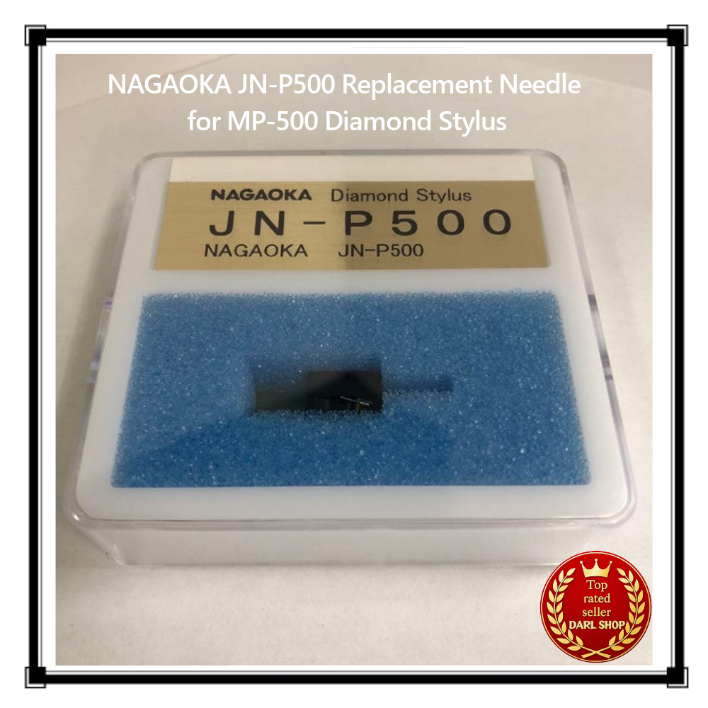 NAGAOKA JN-P500 Replacement Needle for MP-500 Diamond Stylus From Japan New