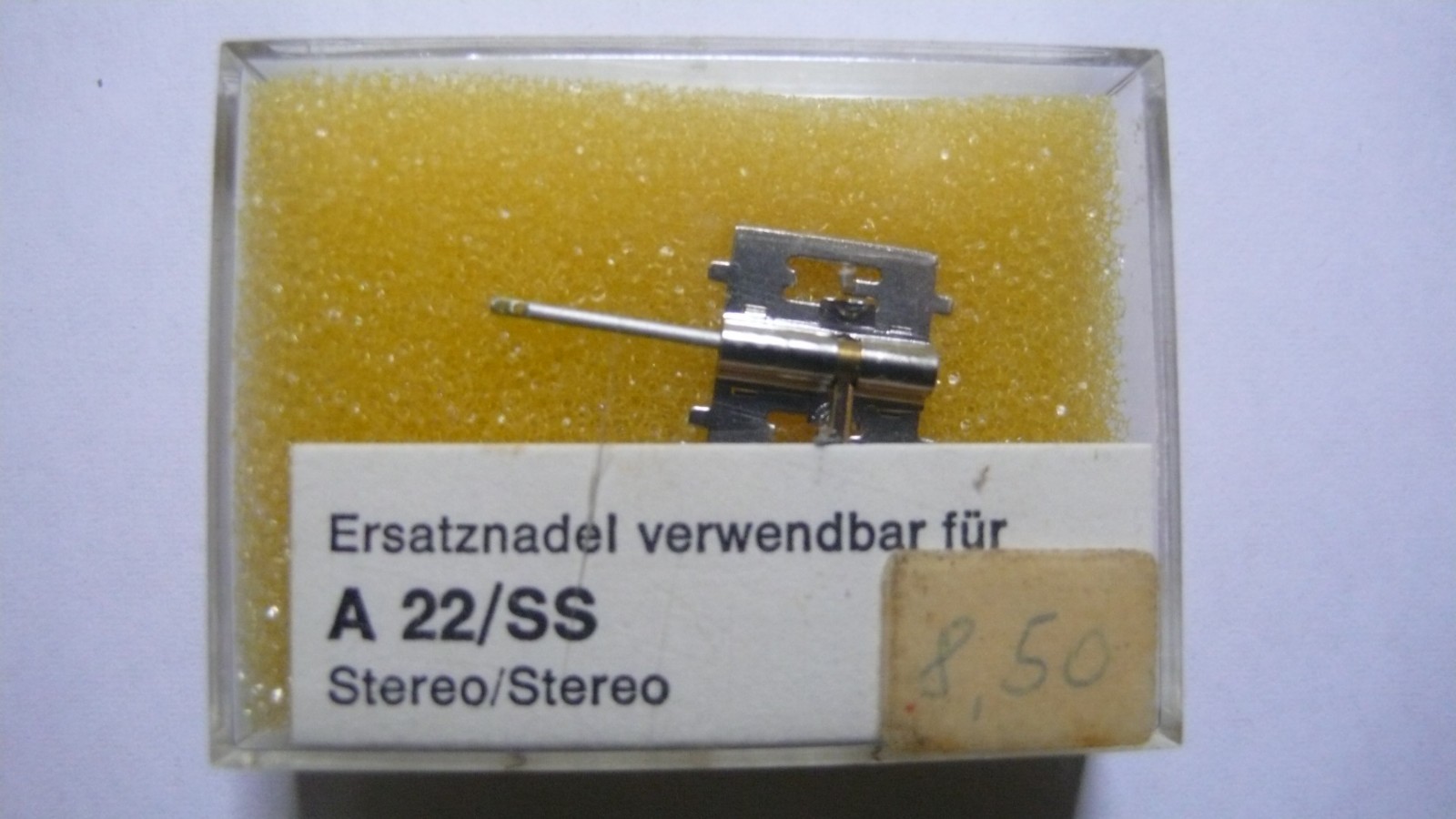 Original Needle, Pfeifer Saphir Replacement Needle A22/SS Stereo/Stereo, In OVP