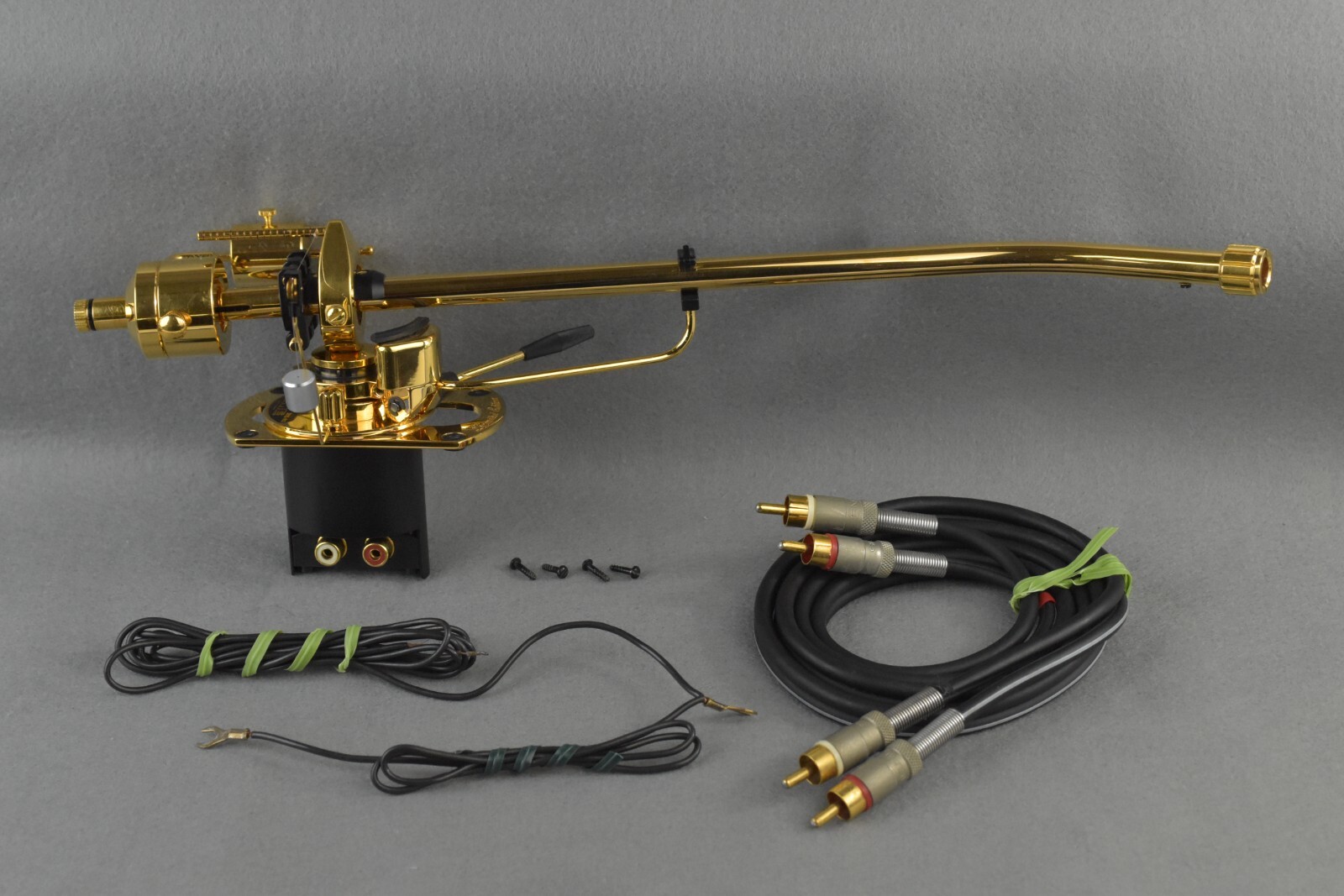 SME 3012-RG GOLD Limited Edition Tonearm In Excellent Condition#0437