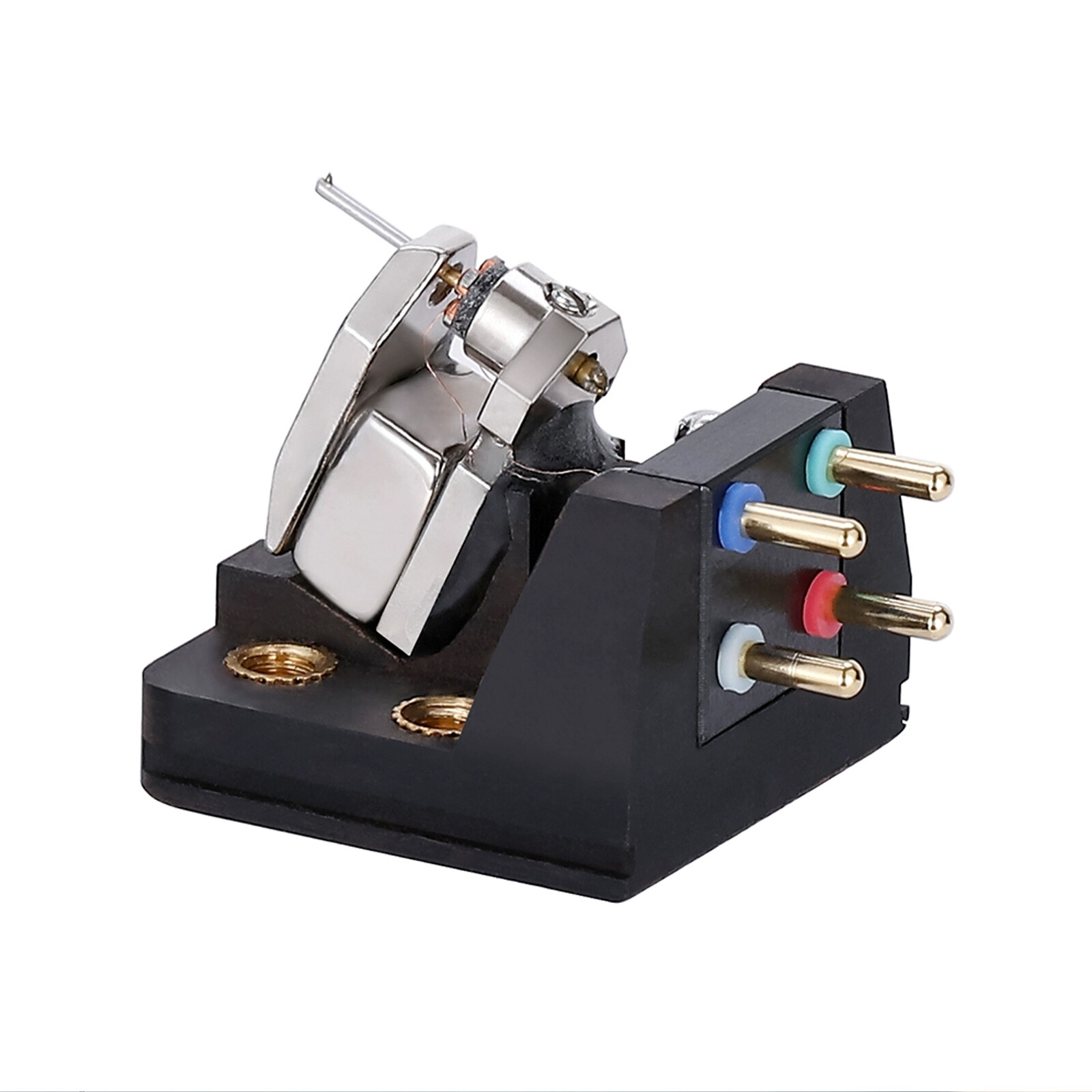 Moving Coil MC Cartridge super elliptical diamond stylus solid wood hand made