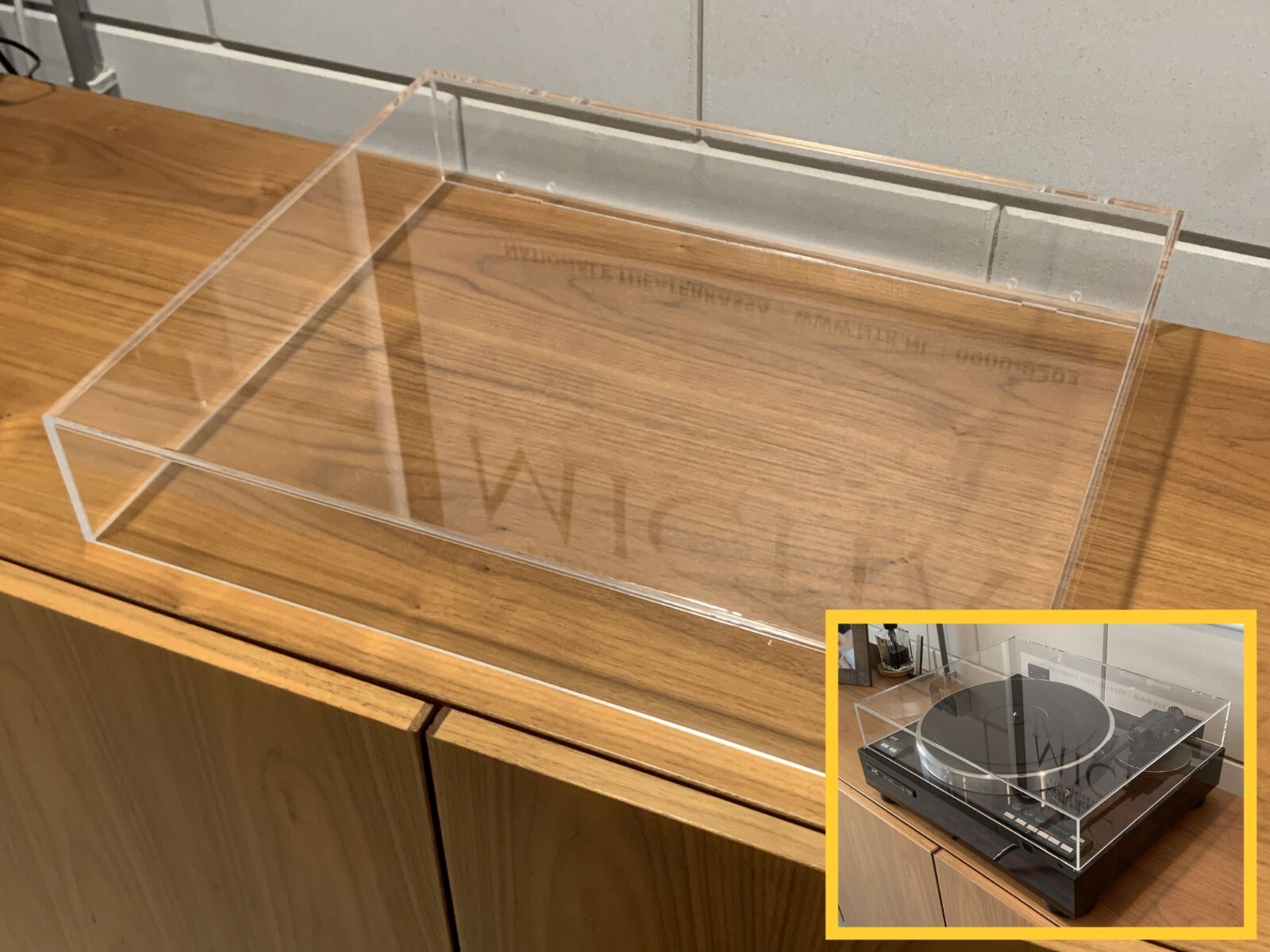 JVC Victor QL-Y66, QL-Y66F Compatible Dust Cover lid
