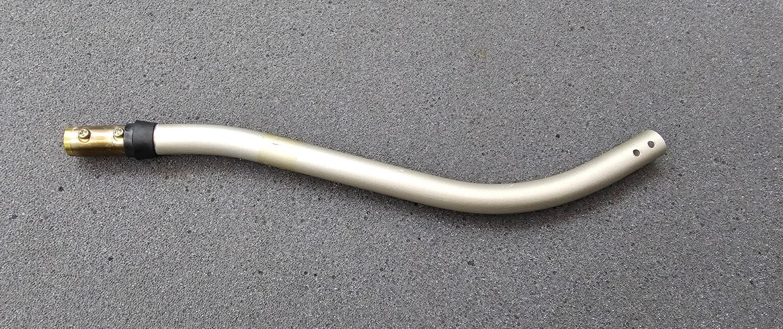 Original Tonearm Tube for Technics EPA-100 Tonearm. Titanium Nitride Tube