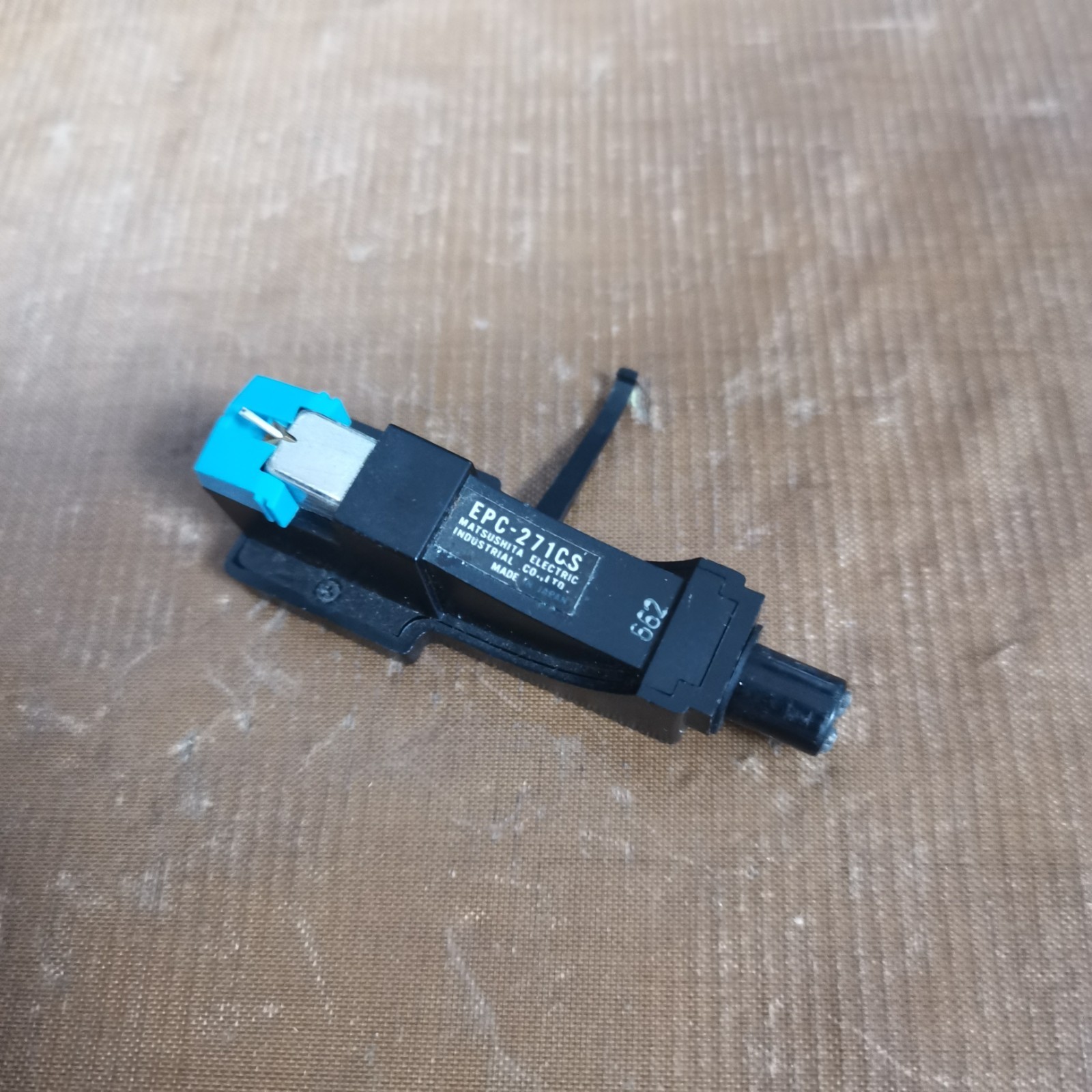 Technics EPC-271CS MM phono cartridge headshell integrated