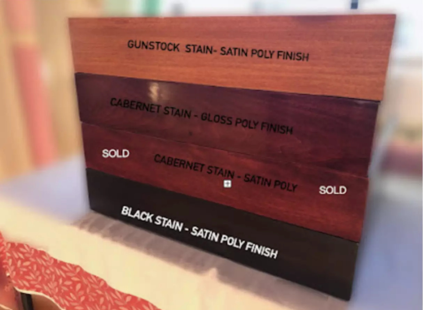 Custom Ebony Stained Wood Turntable Base, Cabinet, Box. Fits Technics SL-1200MK2