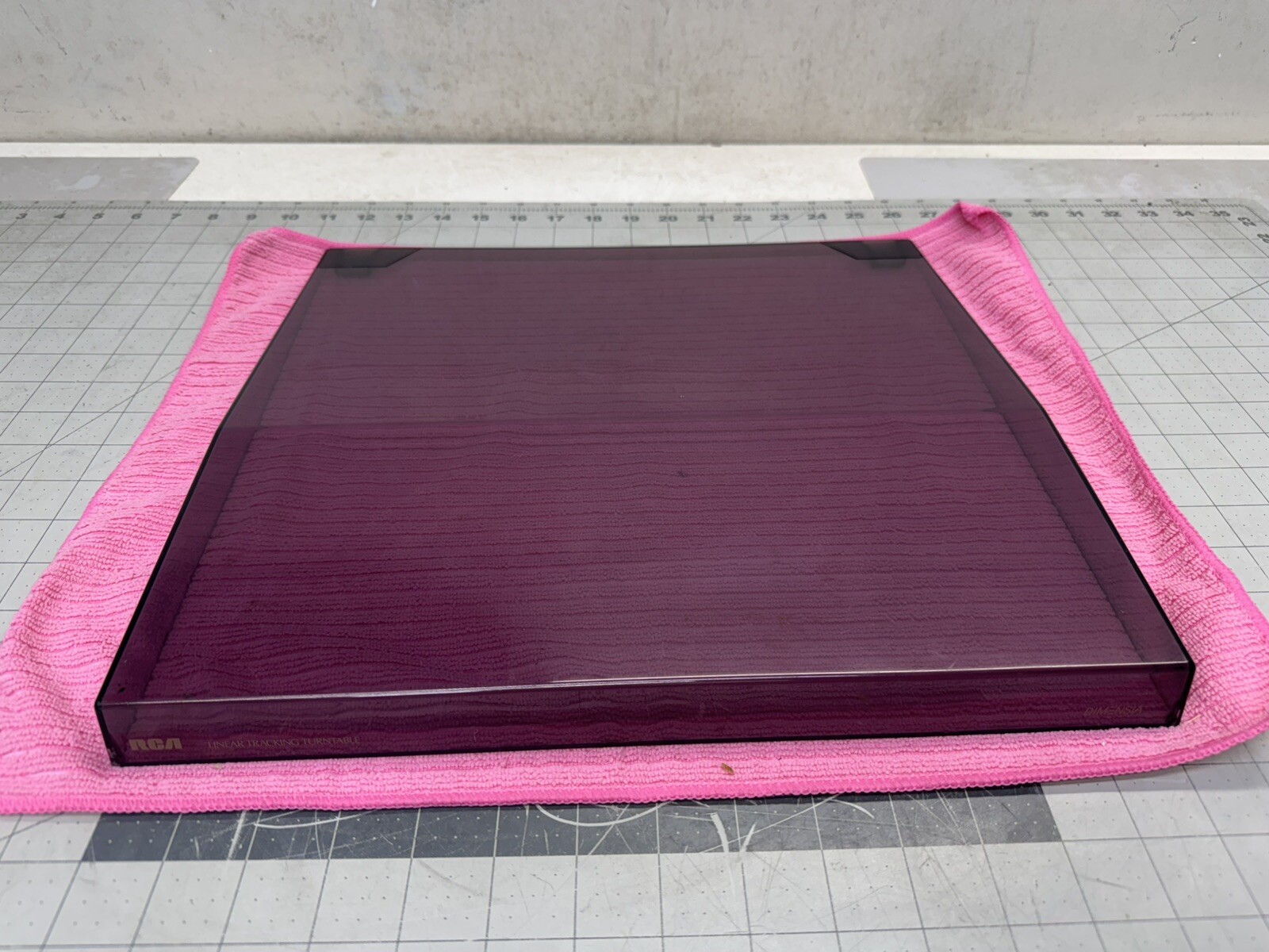 RCA Dimensia Linear Tracking Turntable DUSTCOVER Dust Cover Only 4 MTT230 Others