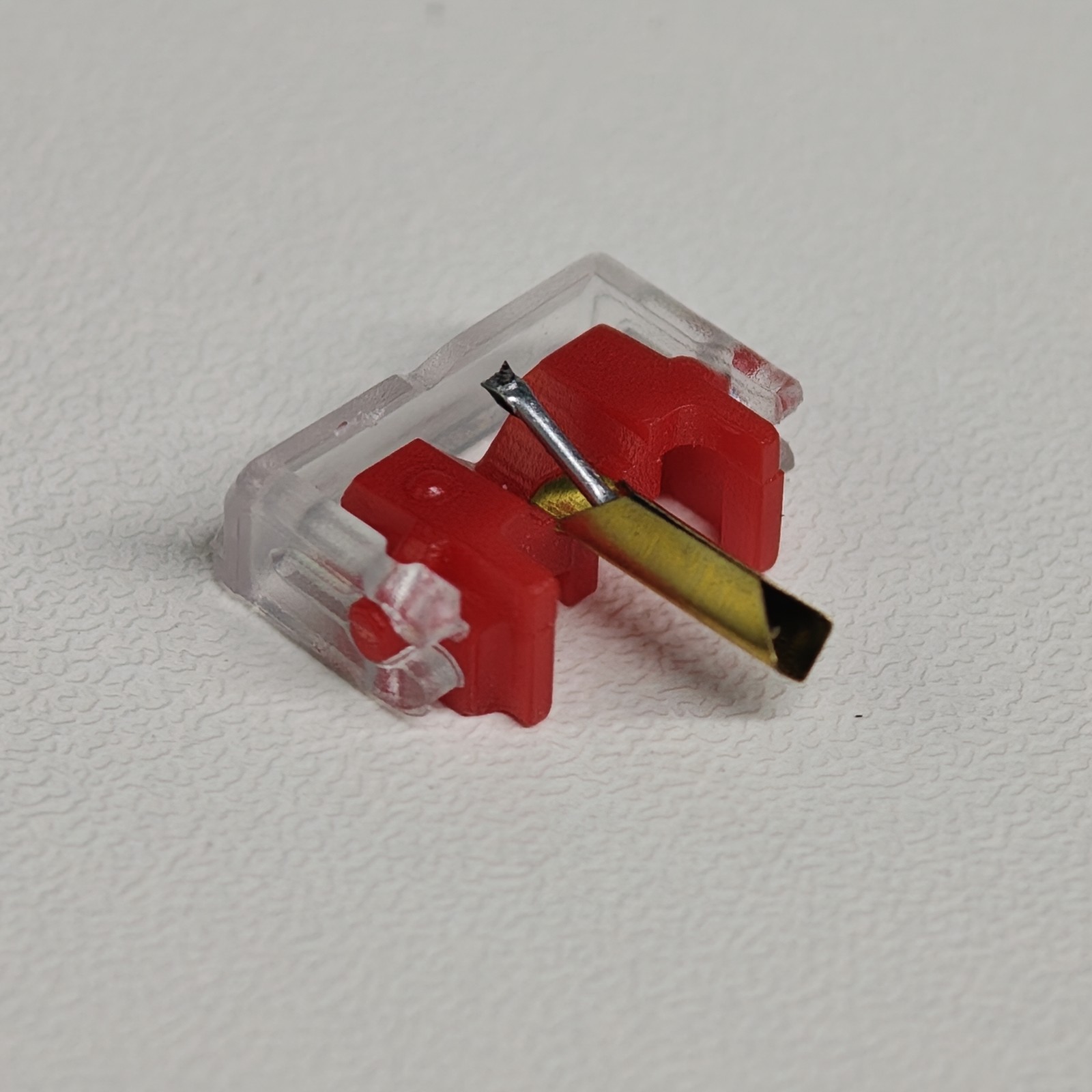 NEW! 2pcs for SHURE improved N44 N44C N44-7 M44G M44C stylus needle generic red#
