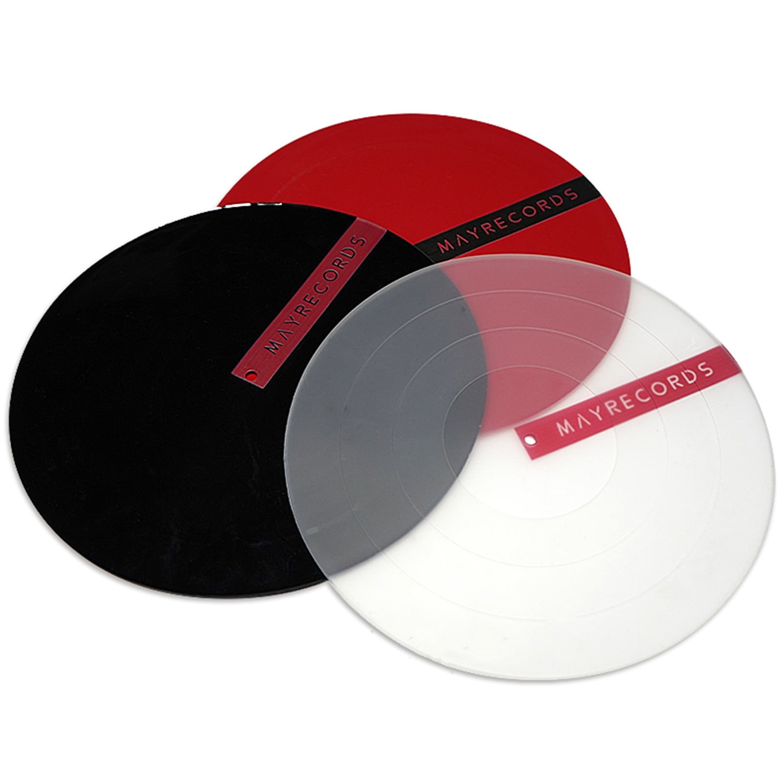 MAYRECORDS 12″ TURNTABLE SLIP MAT – SILICONE (BLACK) – NEW* – UNIVERSAL FIT*