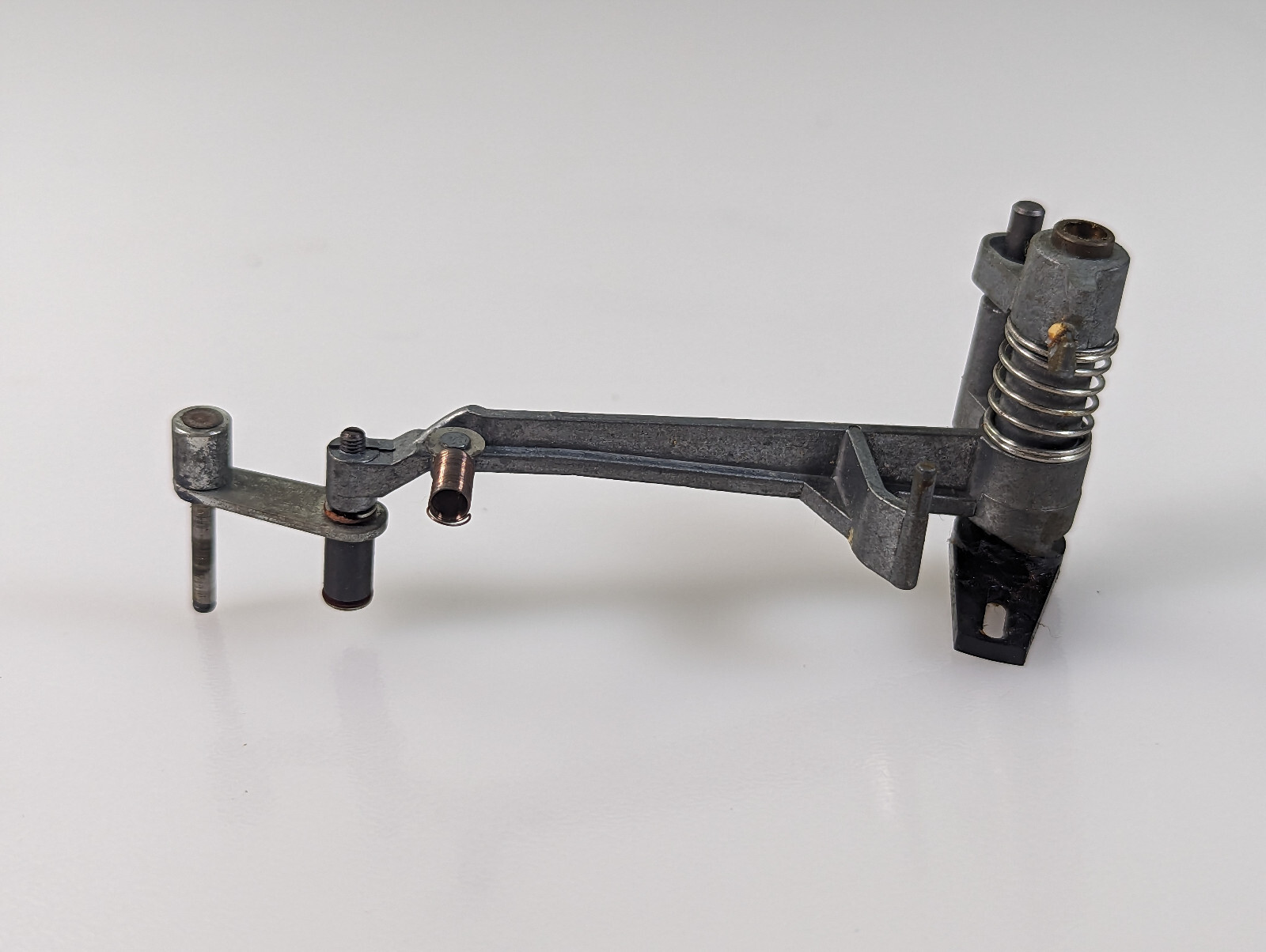 Vintage Perpetuum-Ebner PE 2020Turntable parts:Brackets,rod,Lever,selectors more