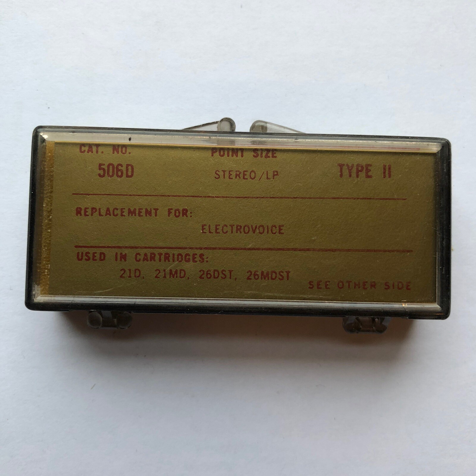 NOS Recoton Stylus For Electro Voice EV 21D 21MD 26DST 26MDST Cartridges