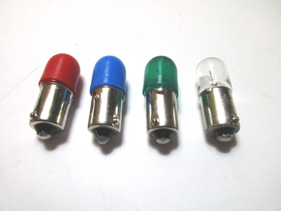 Harmon Kardon Rabco ST-7 ST-8 Linear Turntable Red Blue Green & Stop Lamps Bulbs