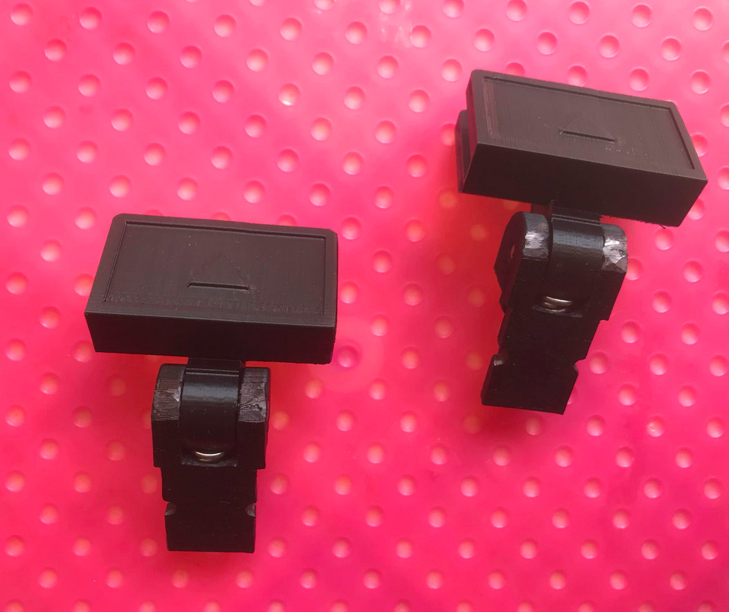 2pcs Turntable Dust Cover Hinges for KENWOOD KD-291R TURNTABLE