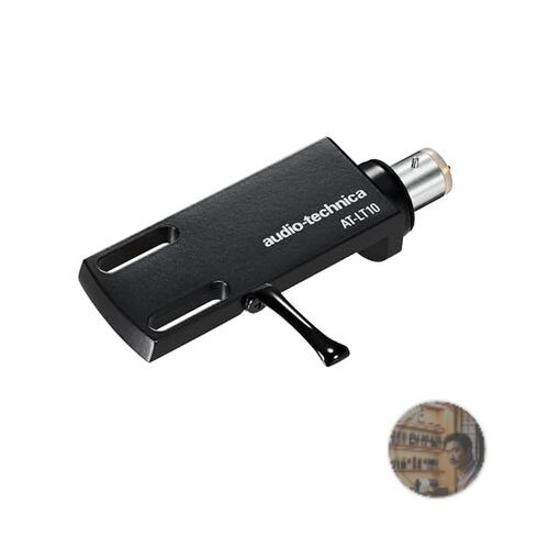 Audio-Technica AT-LT10 Lightweight Matte Black Aluminum Headshell for Turntable