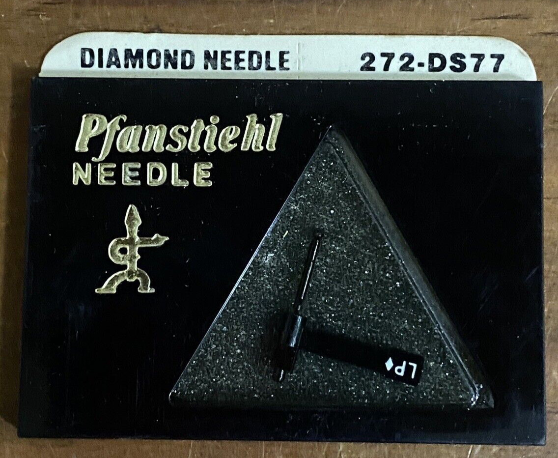 New Old Stock Vintage Pfanstiehl 272-DS77 Diamond Needle Stylus Record Player