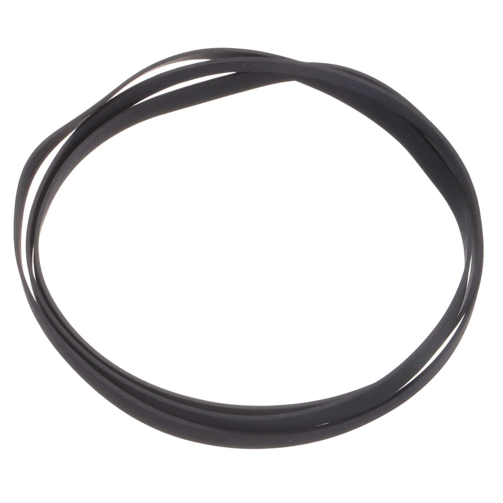6 Pcs Turntable Belt, Folded Length 285mm Rubber Belts Replacement, Width 4mm