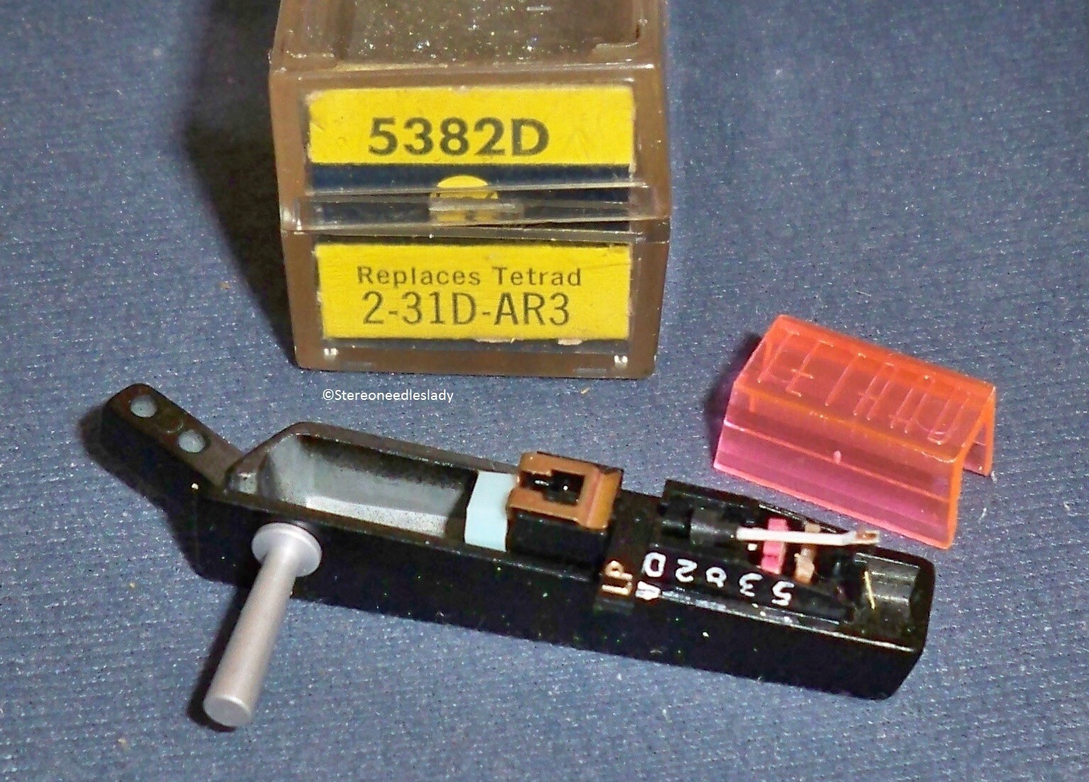 CARTRIDGE NEEDLE Electro-Voice EV 5382D for 5382 V-M 43070-C Tetrad 2-31D-AR3