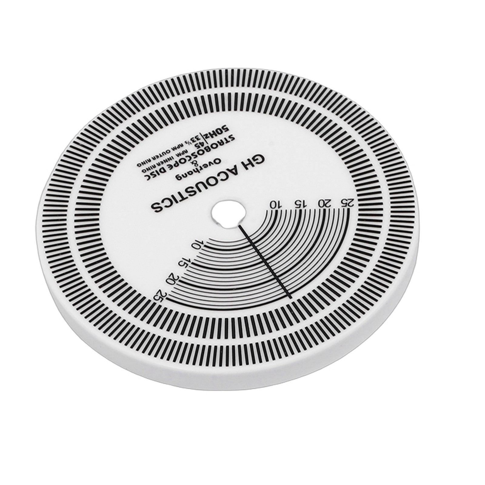 HiFi Turntable Strobe Disc Mat PVC Rotational Speed Detection Turntables Ca FLHV