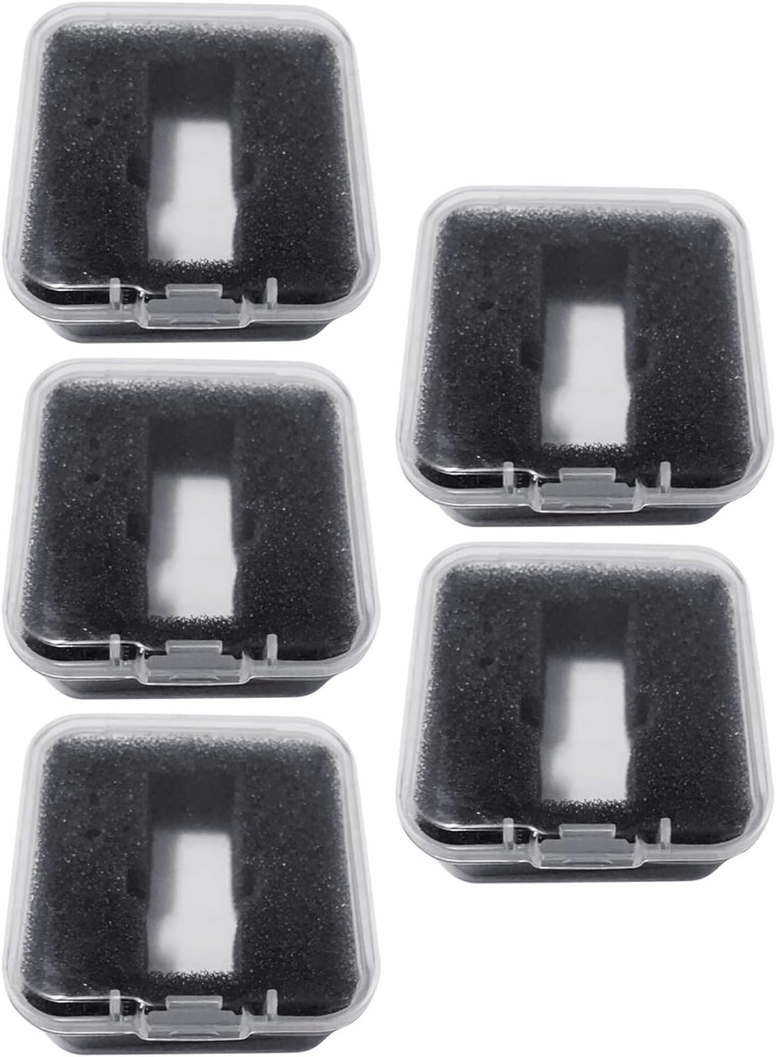 5/10Pcs Phono Shell Case Headshell Cartridge Keeper Clear Turntable Record Pl…