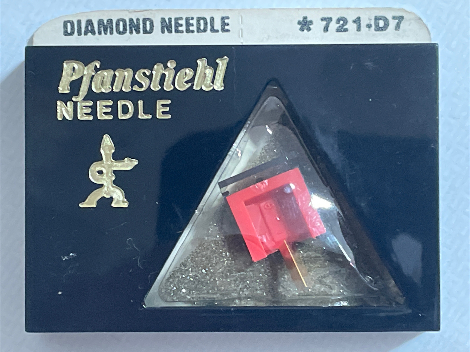 PFANSTIEHL Record Needle Diamond #721-D7, New Old Stock, Unopened