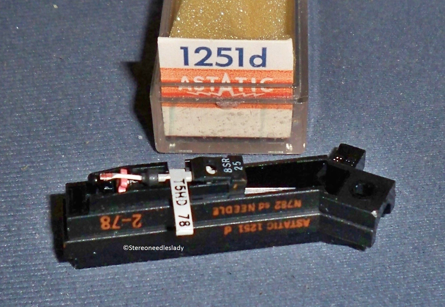 Astatic 1251d 1251 CARTRIDGE NEEDLE SEARS 88552 TETRAD PHONOLA BSR25