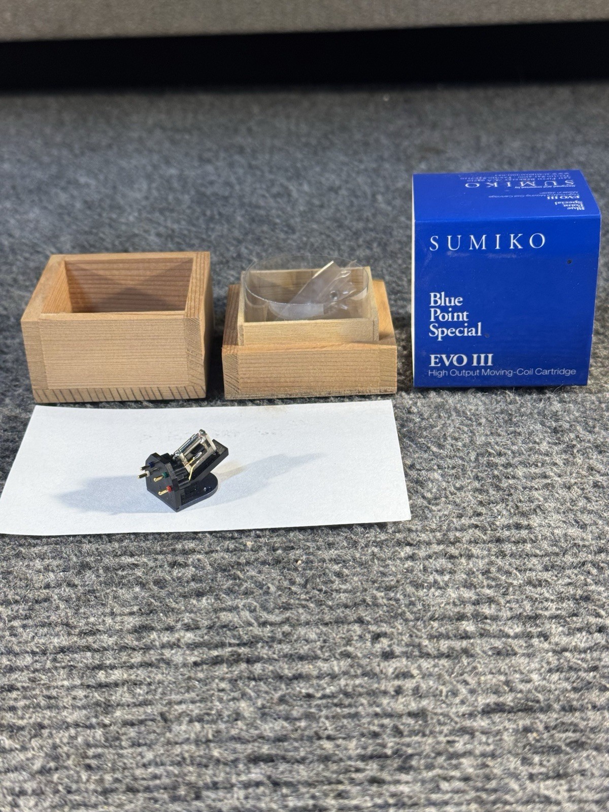 Sumiko Blue Point Special EVO III Moving Coil Cartridge — Parts/Repair