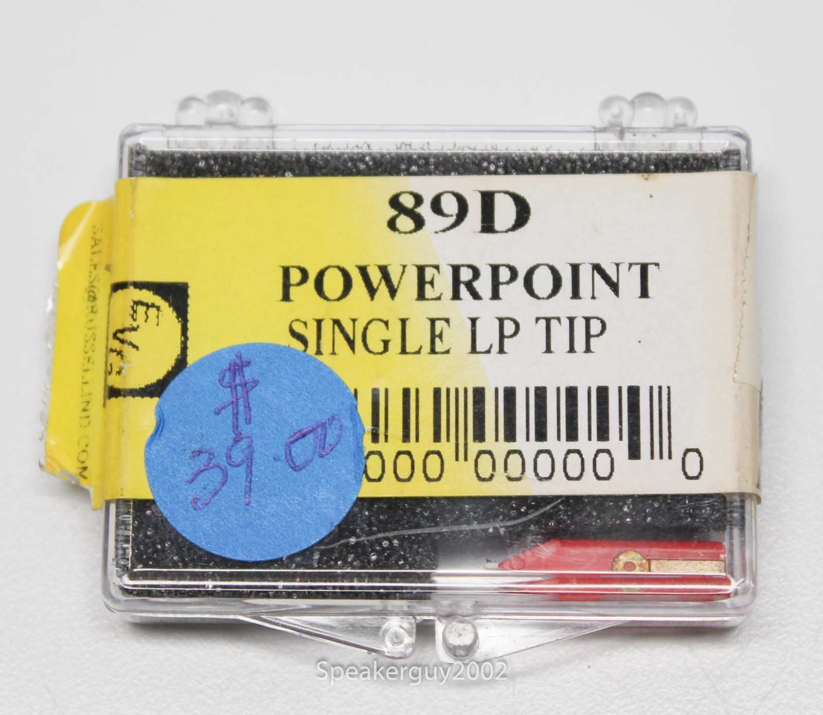 NOS EVG 89D Powerpoint Single LP Tip Needle