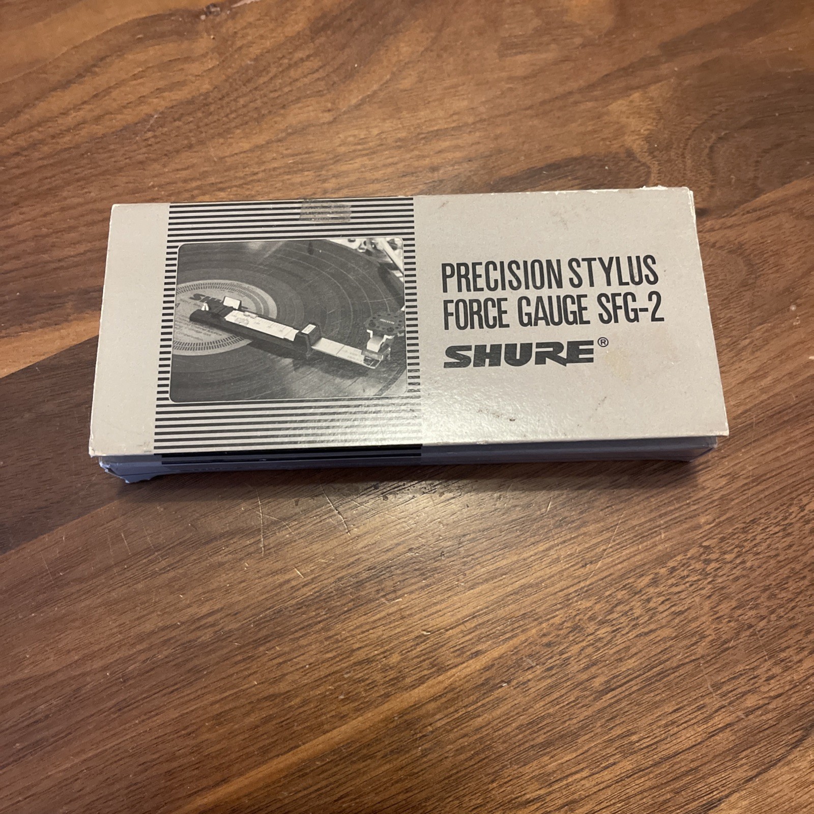 Shure SFG-2 Precision Stylus Force Gauge Open Box Never Used Vintage